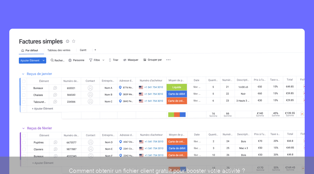 Comment obtenir un fichier client gratuit pour booster votre activité ?